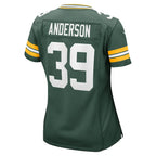 Zayne Anderson Green Bay Packers Nike Women's Team Game Jersey -  Green
