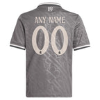 Los Merengues adidas Originals Youth 2024/25 Third Replica Custom Jersey - Charcoal