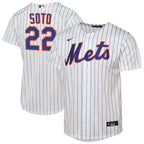 Juan Soto New York Mets Nike Youth Home Replica Jersey - White
