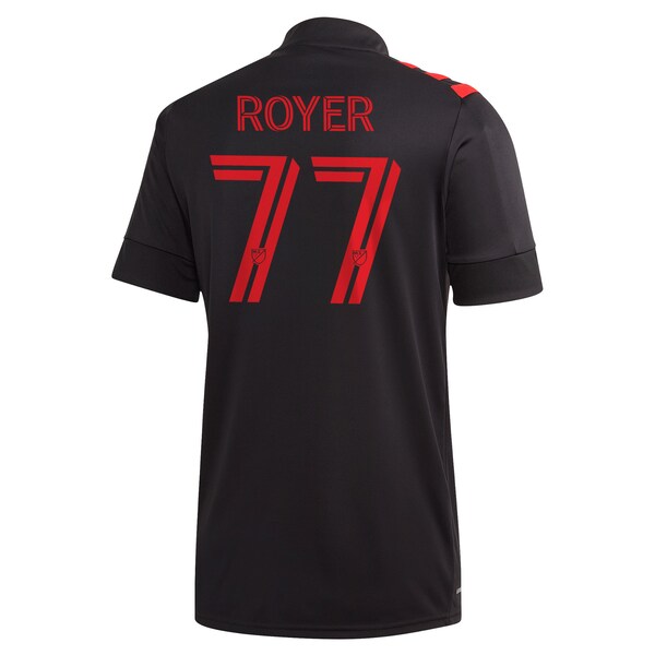 Daniel Royer New York Red Bulls adidas 2020 Dark Mode Replica Jersey - Black