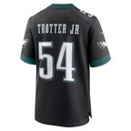 Jeremiah Trotter Jr. Philadelphia Eagles Nike Alternate 2024 NFL Draft Game Jersey - Black