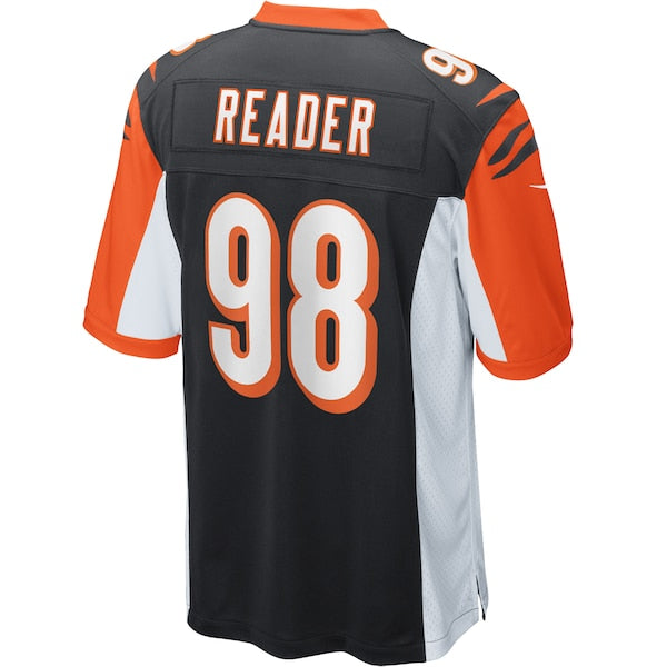 D.J. Reader Cincinnati Bengals Nike Player Game Jersey - Black