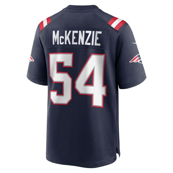 Jalen McKenzie New England Patriots Nike Team Game Jersey -  Navy
