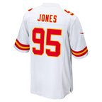 Chris Jones Kansas City Chiefs Nike  Game Jersey - White/Red