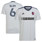 Njabulo Blom St. Louis City SC adidas 2024 The Spirit Kit Replica Jersey - Gray