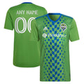 Seattle Sounders FC adidas 2023 Legacy Green Replica Custom Jersey - Green