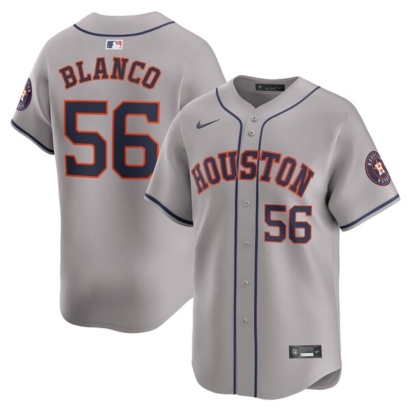 Ronel Blanco Houston Astros Nike Away Limited Player Jersey - Gray