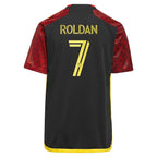 Cristian Roldan Seattle Sounders FC adidas Youth 2024 The Bruce Lee Kit Replica Player Jersey – Red