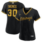 Paul Skenes Pittsburgh Pirates Nike Women's Alternate Replica Player Jersey - Black/White