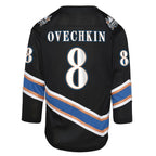 Alexander Ovechkin Washington Capitals Youth Alternate 50th Anniversary Replica Jersey - Black/Navy