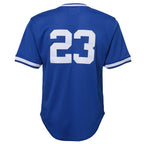 Ryne Sandberg Chicago Cubs Youth Cooperstown Collection Mesh Batting Practice Jersey - Royal