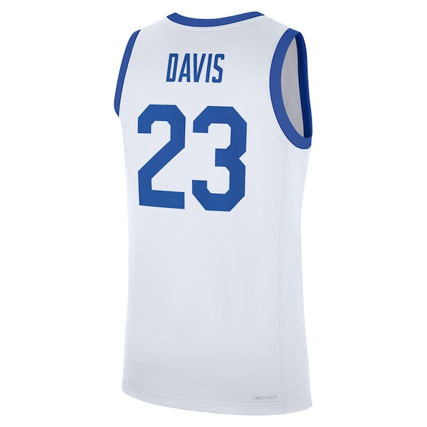 Anthony Davis Kentucky Wildcats Nike Performance Replica Basketball Jersey - White