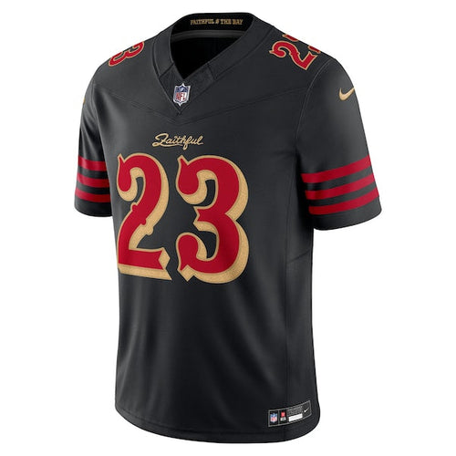 Christian McCaffrey San Francisco 49ers Nike 2025 Rivalries Collection Limited Jersey - Black