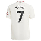 Mason Mount Manchester United adidas Youth 2023/24 Third Replica Player Jersey - White/Green