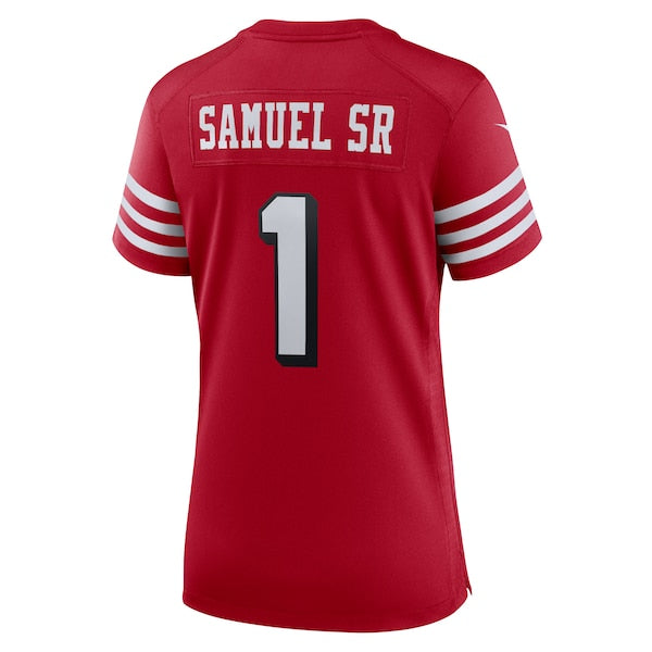 Deebo Samuel Sr San Francisco 49ers Nike Women's Alternate Game Jersey - Scarlet