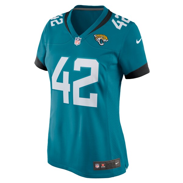 Andrew Wingard Jacksonville Jaguars Nike Women's Game Jersey - Teal/Black