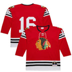 Bobby Hull Chicago Blackhawks 1960-61 Power Play Jersey - Scarlet
