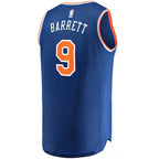 RJ Barrett New York Knicks  Replica Fast Break Jersey Blue - Icon Edition