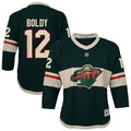 Matthew Boldy Minnesota Wild Outerstuff Youth Home Replica Jersey - Green