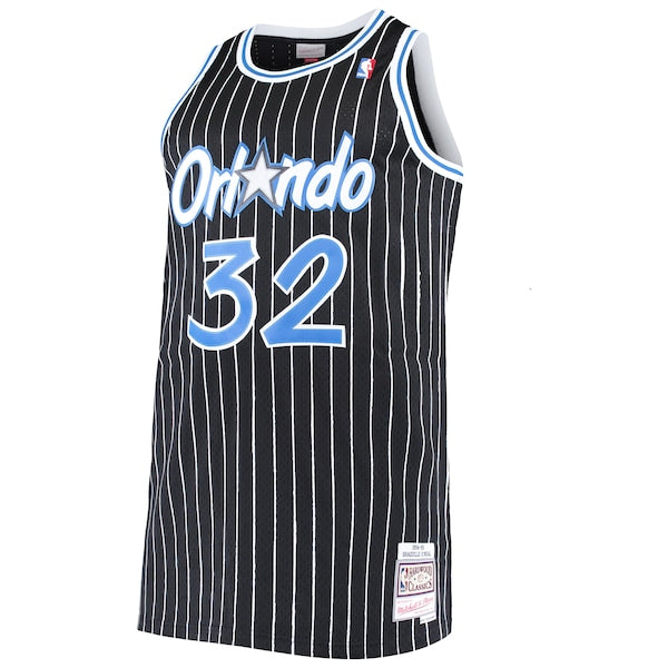 Shaquille O'Neal Orlando Magic  Big & Tall Hardwood Classics Jersey - Black
