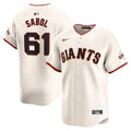 Blake Sabol San Francisco Giants Nike Home Limited Player Jersey - Cream