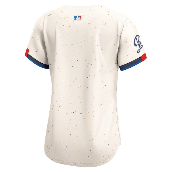 Los Angeles Dodgers Nike Women's City Connect Limited Jersey - Cream