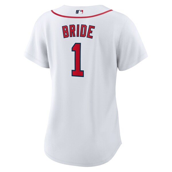 Boston Red Sox Nike Women's #1 Bride Home Replica Jersey - White