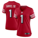 Deebo Samuel Sr San Francisco 49ers Nike Women's Alternate Game Jersey - Scarlet