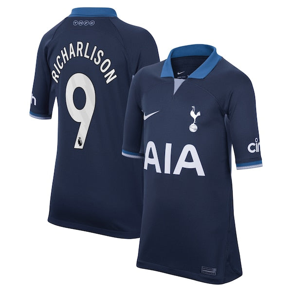 Richarlison Tottenham Hotspur Nike Youth 2023/24 Away Stadium Replica Player Jersey - Navy