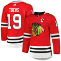 Jonathan Toews Chicago Blackhawks adidas  Primegreen Authentic Pro Player Jersey - Red/White