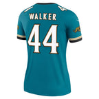 Travon Walker Jacksonville Jaguars Nike Women's Prowler Throwback Legend Jersey - Teal
