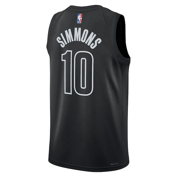 Ben Simmons Brooklyn Nets Jordan Brand Unisex Swingman Jersey - Statement Edition - Black
