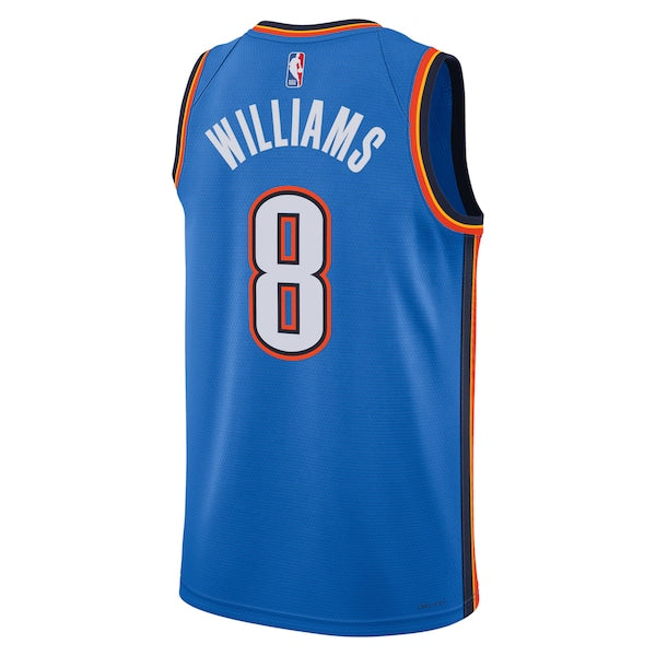 Jalen Williams Oklahoma City Thunder Nike Unisex Swingman Jersey - Icon Edition - Blue