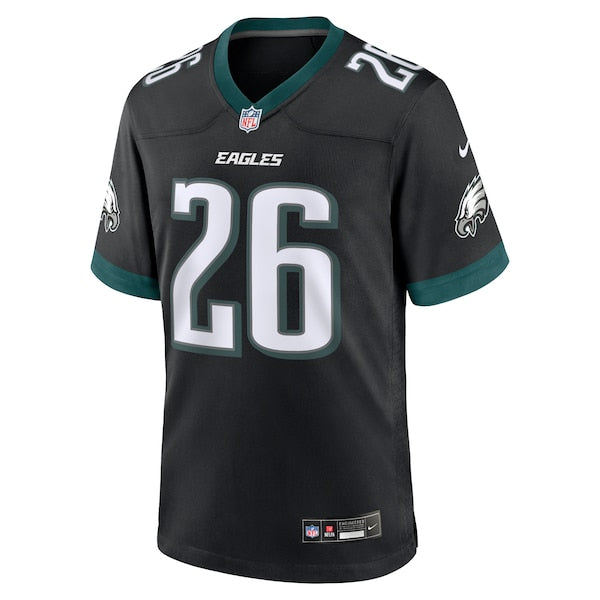 Saquon Barkley Philadelphia Eagles Nike Alternate Game Jersey -  Black/Green/Kelly Green/White