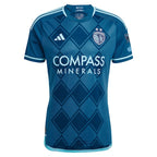 Sporting Kansas City adidas 2024 Diamonds Our Forever Authentic Player Jersey - Navy