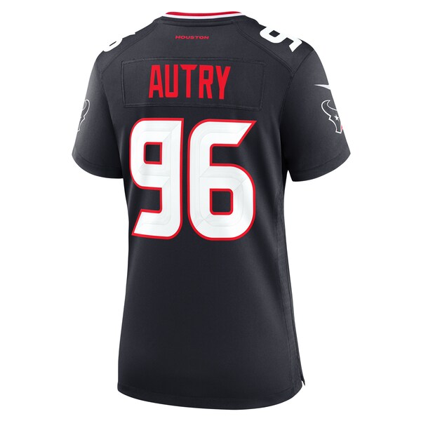 Denico Autry Houston Texans Nike Women's Team Game Jersey -  Navy