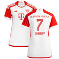 Serge Gnabry Bayern Munich adidas Women's 2023/24 Home Replica Jersey - White/Black