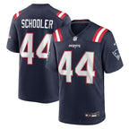 Brenden Schooler New England Patriots Nike Team Game Jersey -  Navy