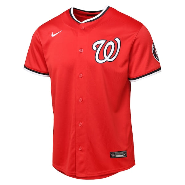 Washington Nationals Youth Alternate 2 Limited Jersey - Red