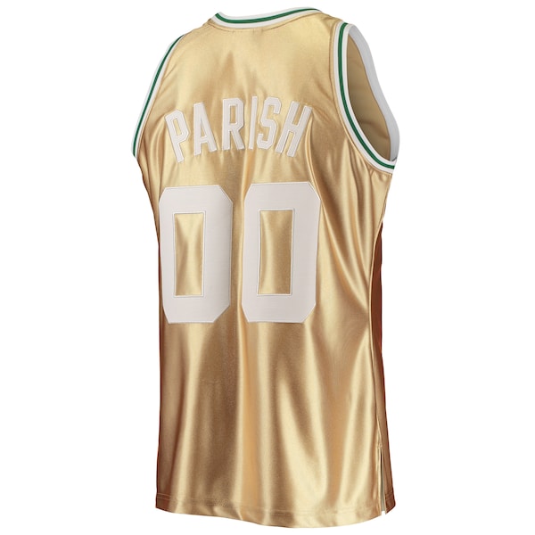 Robert Parish Boston Celtics 75th Anniversary 1985/86 Hardwood Classics Swingman Jersey - Gold