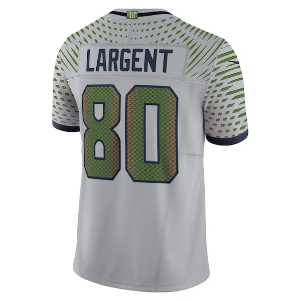 Steve Largent Seattle Seahawks Nike 2025 Rivalries Collection Retired Player Limited Jersey - Wolf Gray