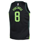 Kristaps Porzingis Boston Celtics Nike Youth 2024/25 Swingman Player Jersey - City Edition - Black
