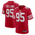 Alfred Collins San Francisco 49ers Nike Team Game Jersey -  Scarlet