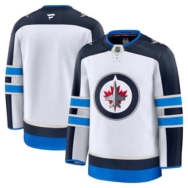 Winnipeg Jets  Away Premium Jersey - White/Navy