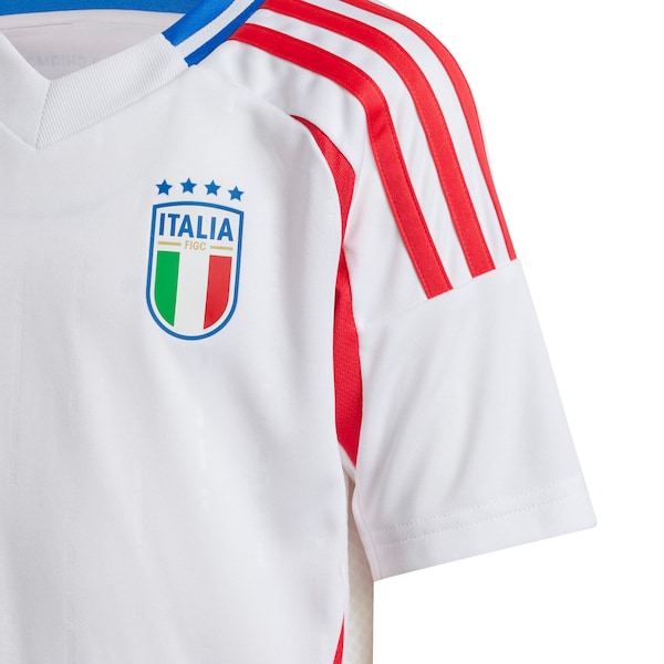 Italy National Team adidas Youth 2024 Away Replica Jersey - White