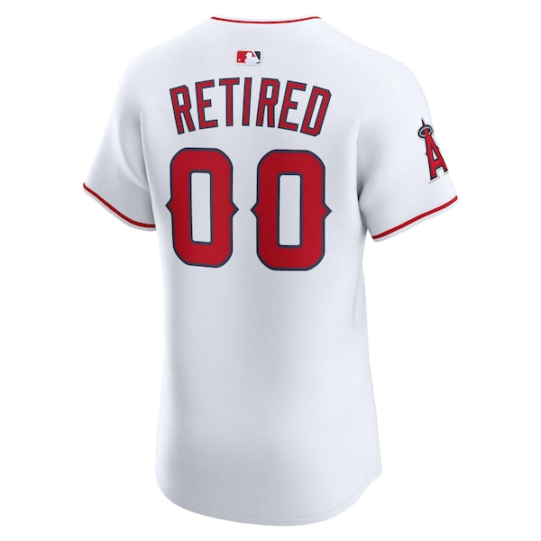 Los Angeles Angels Nike  Home Elite Pick-A-Player Retired Roster Jersey - White