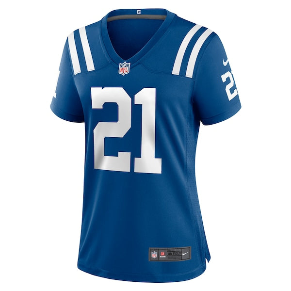 Zack Moss Indianapolis Colts Nike Women's Game Player Jersey - Royal/Blue