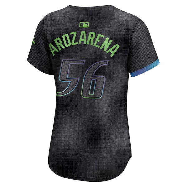 Randy Arozarena Tampa Bay Rays Nike Women's 2024 City Connect Limited Player Jersey - Charcoal