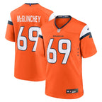 Mike McGlinchey Denver Broncos Nike Team Game Jersey -  Orange