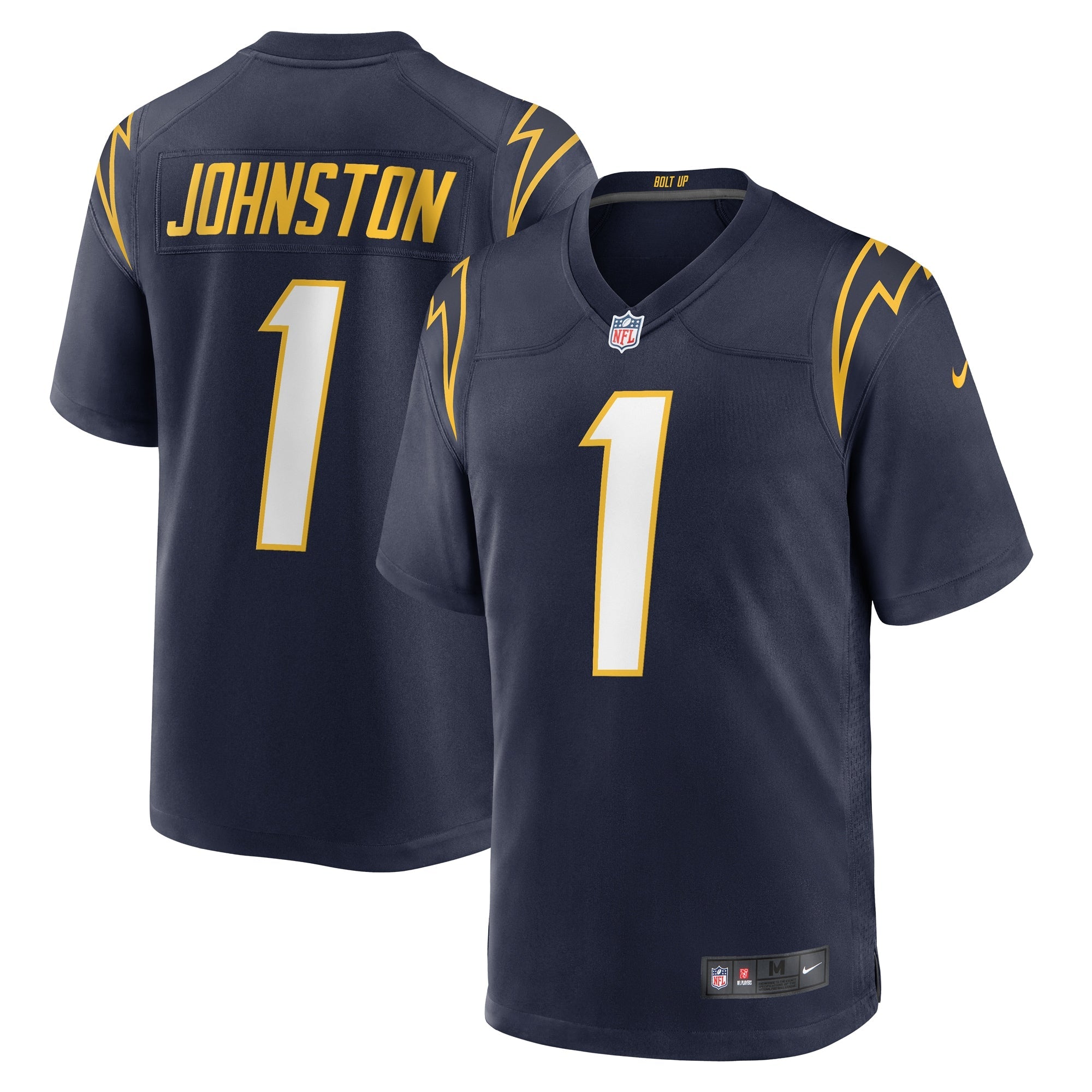 Quentin Johnston Los Angeles Chargers Nike Alternate Game Jersey - Royal/Navy/White